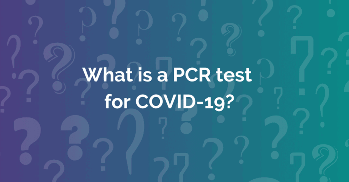 What is a PCR test for COVID-19